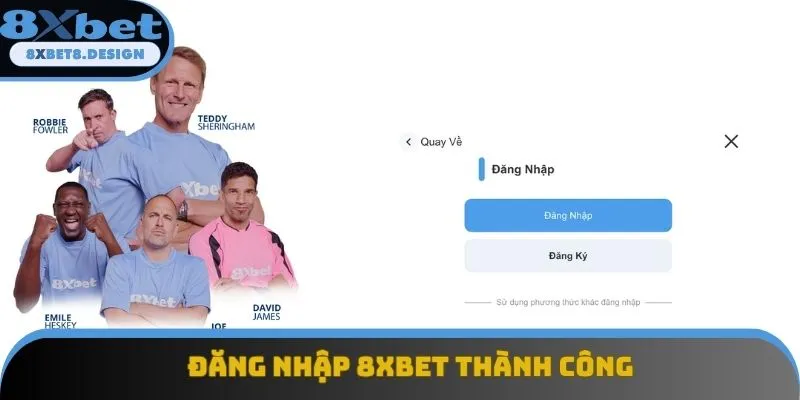 3 thao tác đăng nhập chính thức