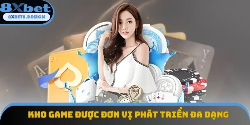 Kho game được đơn vị phát triển đa dạng